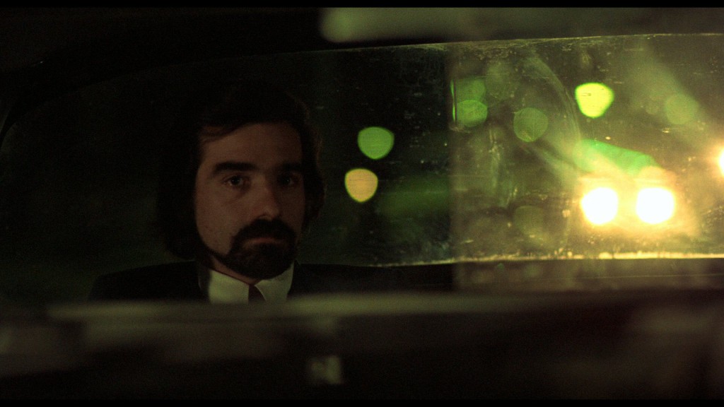 Scorsese als passagier in de Travis' taxi