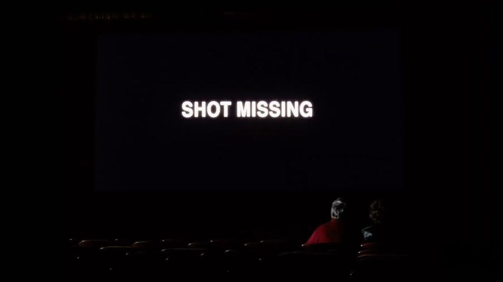 Shot missing, beeld uit de film