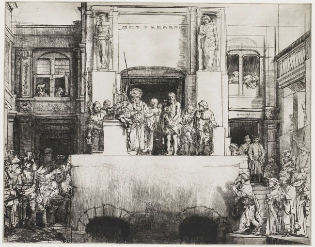Rembrandt, Ecce Homo, 1655.