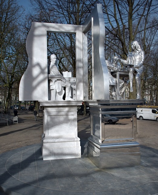 Standbeeld Thorbecke op Lange Voorhout