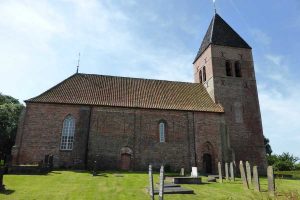 Noordkant kerk Westerwijtwerd