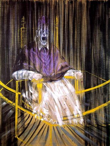 Francis Bacon, Study After Velazquez's Portrait of Pope Innocent X