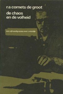 Versozijde omslag 'De chaos en de volheid'