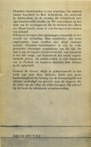 Rectozijde omslag Chambre-antichambre