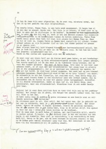 Pagina uit dagboek