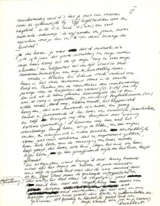 Facsimile van blz. 2 brief
