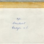 Rektozijde enveloppe Lucebert 1967