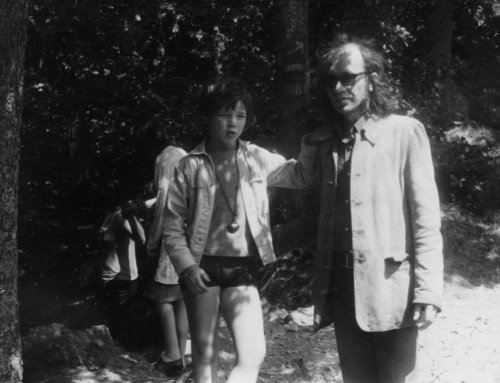 Op vakantie in de Ardennen, 1971.