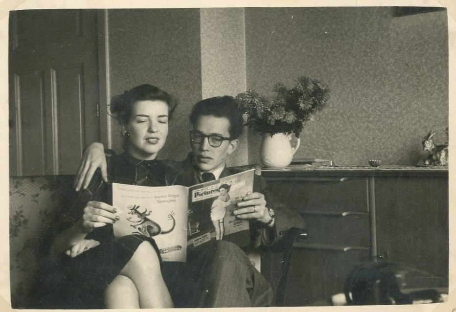 Met Willy, 1954