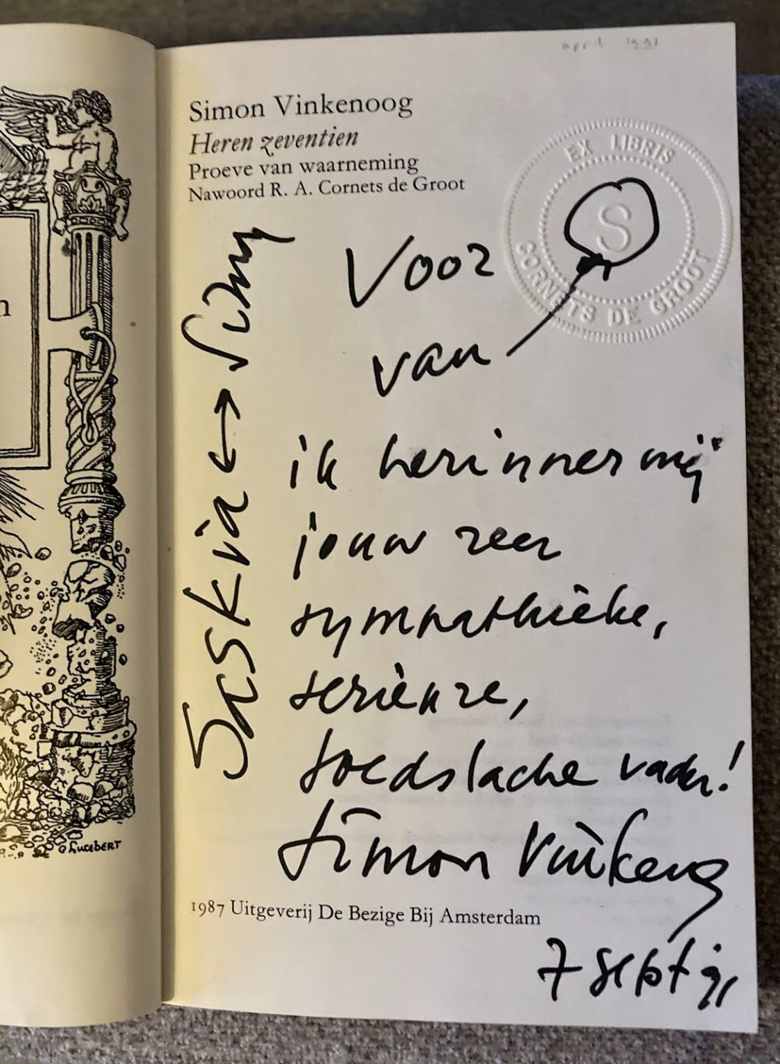 Heren zeventien Nawoord De open ruimte